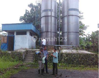 Pabrik pengolahan air msh produksi di Sukabumi 1