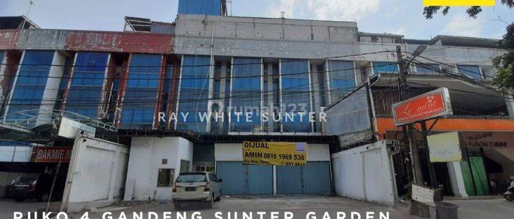 Ruko Sunter gandeng 4 bisa buat gedung 1