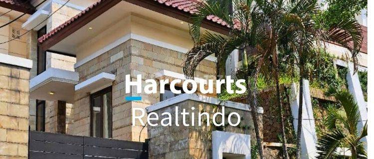 Rumah Dijual Bergaya Villa Bali Eksklusif Dengan Kolam Renang dan Kantor di Maleo Bintaro Jaya Sektor 9 Nego 1