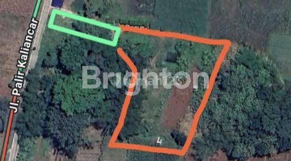 PALIR KALIANCAR WATES TANAH DI JALAN RENCANA SEMARANG OUTER RING ROAD 1
