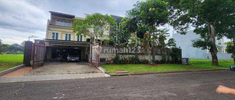 Jual cepat rumah full marmer harga murah, paramount hill golf, gading serpong 1