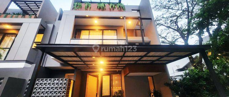 Dijual Rumah Mewah Tropical Modern Style di Adora Luxe Terravia Bsd 1