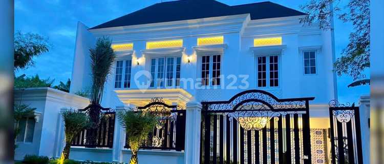 Dijual Rumah Mewah Pondok Indah, Jakarta Selatan, American Classic, Kolam Renang 1