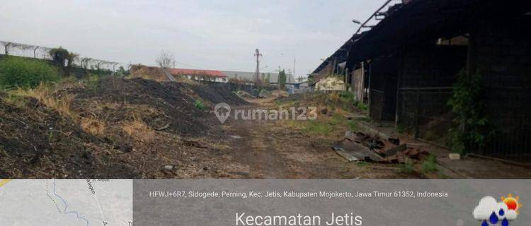 Lahan Industri Sudah Jadi Tinggal Pakai, Area 0 Jalan Propinsi Mojokerto 1