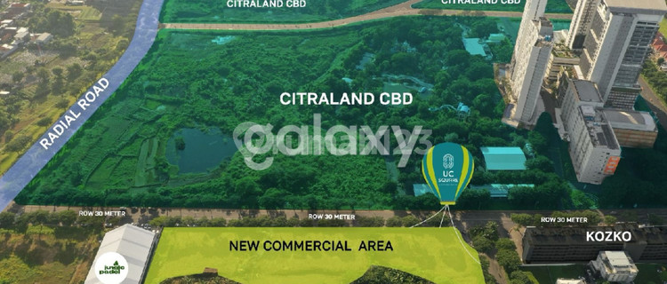 LIMITED UNIT!! NEW COMMERCIAL AREA UC SQUARE CITRALAND SURABAYA 1