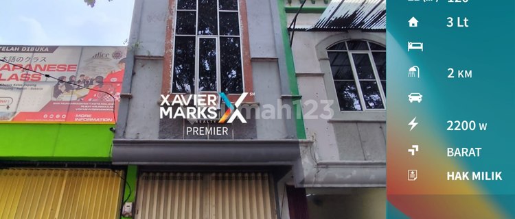 Ruko Jalan Galunggung Malang, 3 Lantai Dekat Ub 1