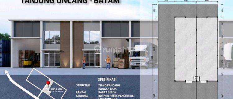 Pergudangan Rama Tanjung Uncang Batam Peruntukan Industri 1