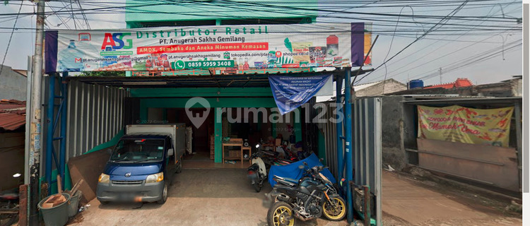 Shop House on Wr. Supratman Street, Ciputat Cheap Cash Only 1