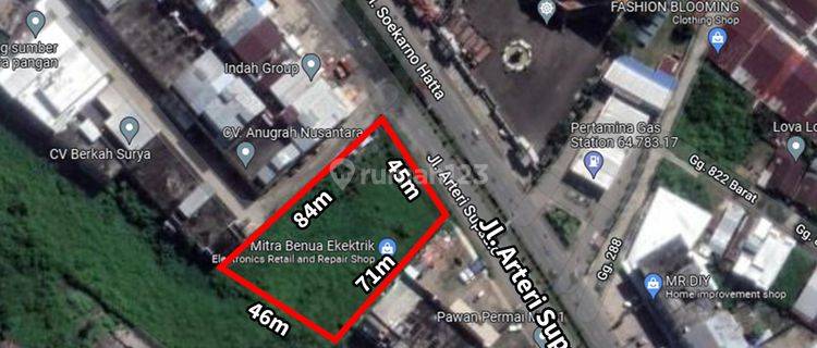 Tanah di Jl. Arteri Supadio 1