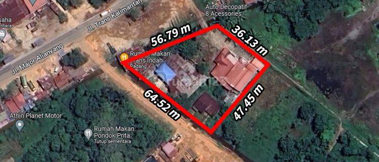 Dijual Tanah Tepi Jalan Jl. Trans Kalimantan 1