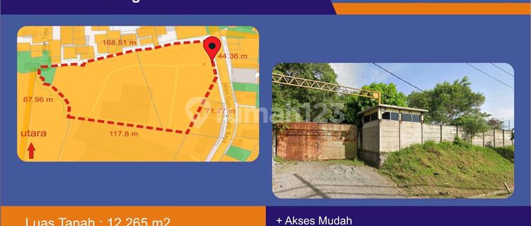 Land for Rent Near Wijayakusuma Industrial Area 1