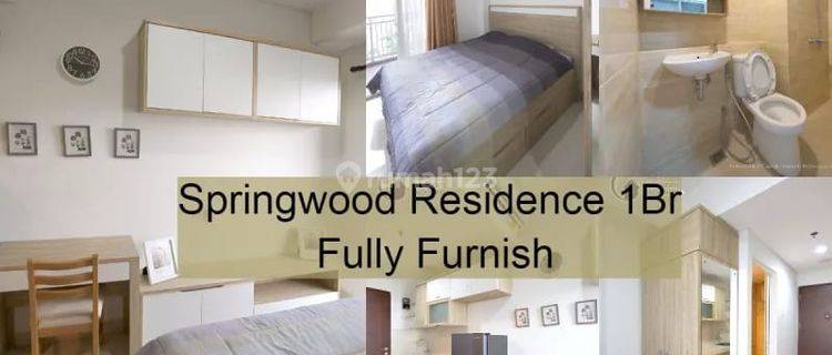 Apartemen Springwood Residence Studio Bagus Dekat Ke Alam Sutera 1