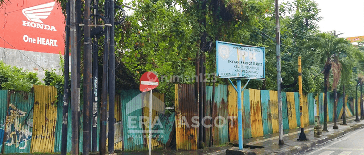 Tanah Komersial Hook Lokasi Prime Jalan S. Parman, Medan Petisah 1