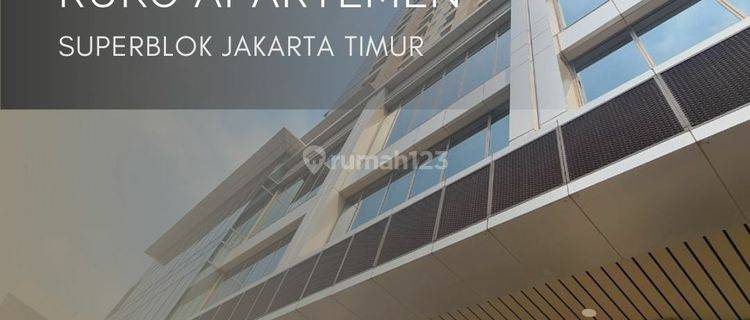 RUKO RUKAN DI SUPERBLOK TERBESAR JAKARTA TIMUR 1