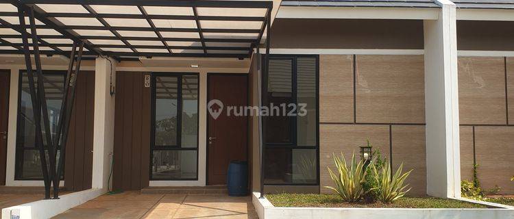 Rumah Cluster 1 lantai minimalis ada kolam renang  1