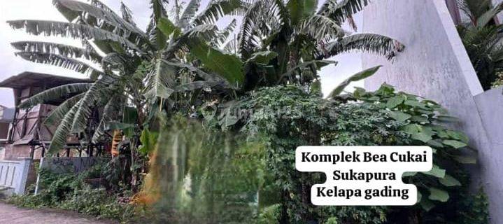 Kavling Tanah Murah di Komplek Bea Cukai Sukapura 1