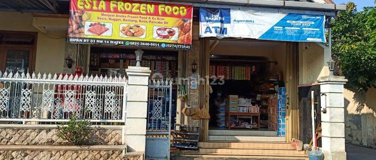 Fk. Rumah + Ruko di Dekat Kantor Pos Wates 1
