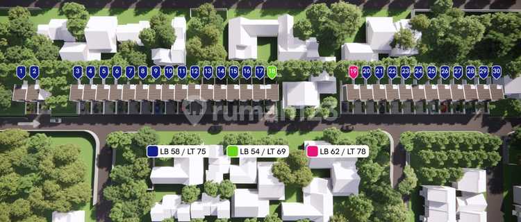 Dijual Cepat Rumah di Perumahan The Cubo House Jl Taman Pulo Gebang Cakung Jakarta Timur 1