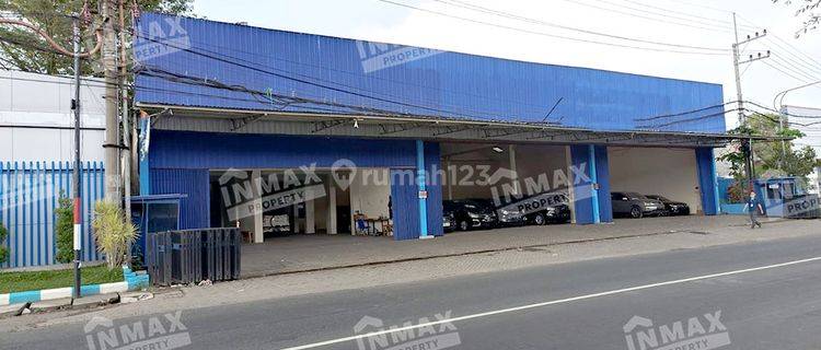 Sewa Gudang 2 lt dan Rumah Besar Bagus Luas Strategis Nol Jalan Raya Cocok Untuk Usaha Showroom,Pabrik,Rental Mobil Jasa Angkutan Truck,Supermarket,dll 1