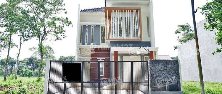 Sewa Rumah Baru Gres Cantik Minimalis 2lt Araya Golf Dekat Binus 1