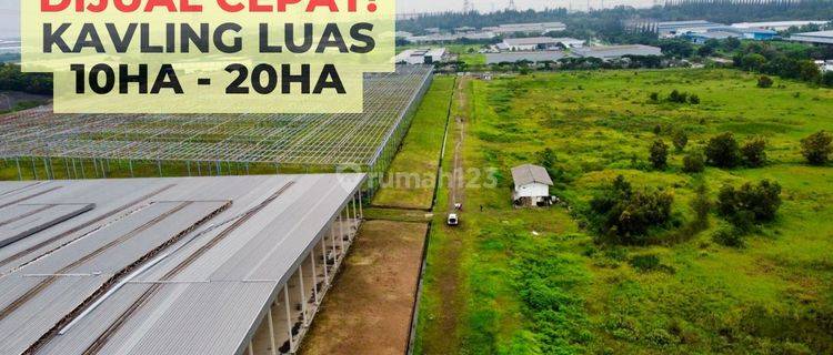 Dijual Cepat Tanah Siap Bangun Dijalan Utama Kawasan Deltamas 1