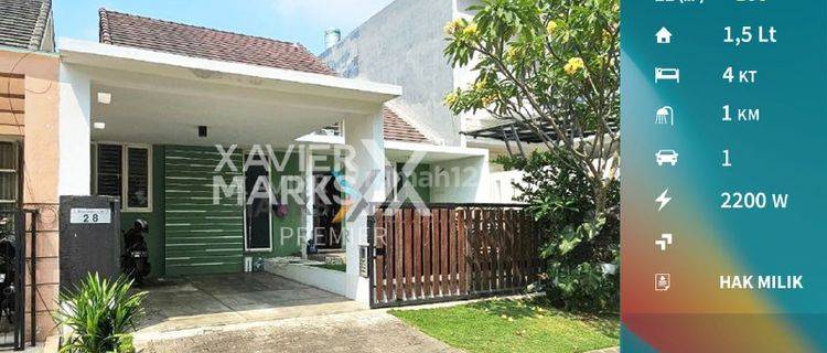 U042 Dijual Rumah Minimalis Modern di Greenwood Araya, Malang 1