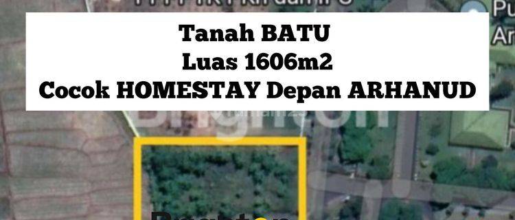 TANAH MURAH COCOK HOMESTAY PENDEM JUNREJO BATU MALANG DEPAN ARHANUD  1