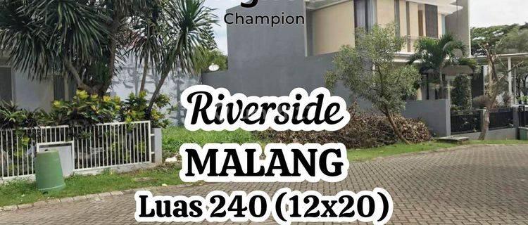 TANAH DIJUAL RIVERSIDE MALANG AREA HARRIS HOTEL 1