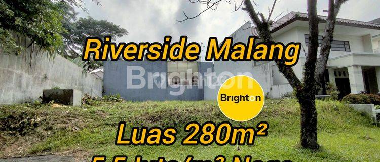 TANAH DIJUAL RIVERSIDE MALANG AREA HARRIS HOTEL 1