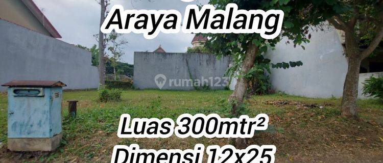 DIJUAL TANAH ARAYA MALANG TELAGA GOLF KAVLING JEJER HARGA NEGO 1