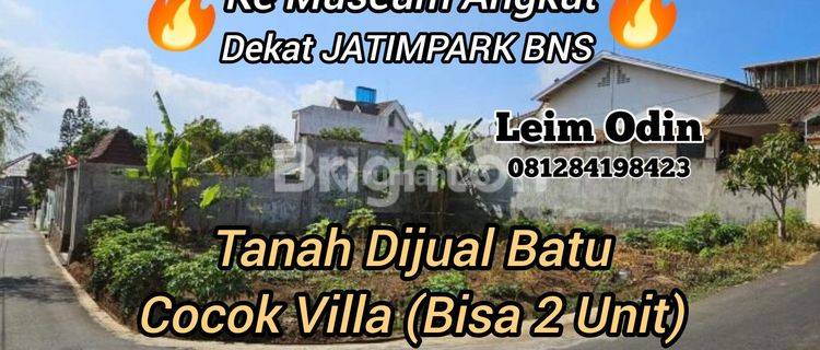 Tanah Dijual Murah Abdul Gani Atas Batu Malang Dekat Museum Angkut Bns Jatim Park 1