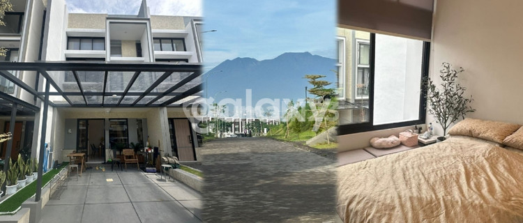 Rumah 2lantai Include Perabot Siap Huni Perumahan Cluster Araya Golf Residence Malang Lokasi Strategis Dekat Tol, Kampus Binus 1