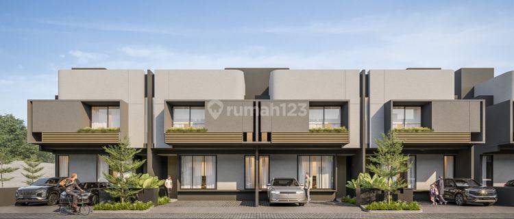 Dijual Rumah 3 Lantai Givency One Baru Medan Type Beverly  1