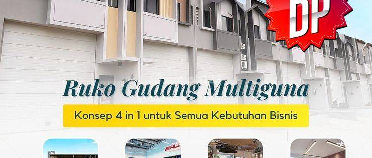 Gudang Premium Taman Tekno X Bsd City, Luas Dan Aman, Selangkah Ke Tol Serpong Tanpa Dp 1