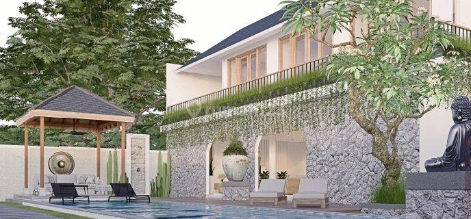 Tanah Lengkap Villa Design Natural River View 1