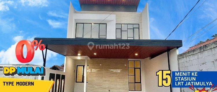 Cluster Modern 2 Lantai 800 Jt Bisa Kpr Developer Di Jatimulya 1