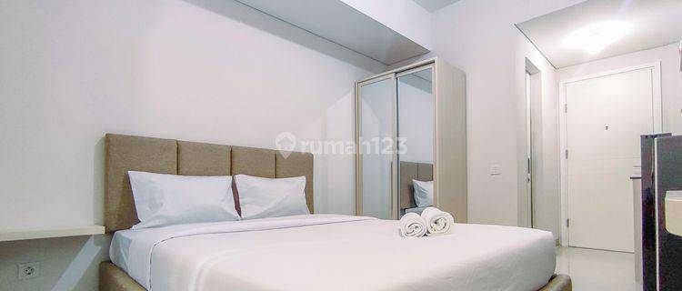 Studio Furnished Apartemen Barsa City By Ciputra 1