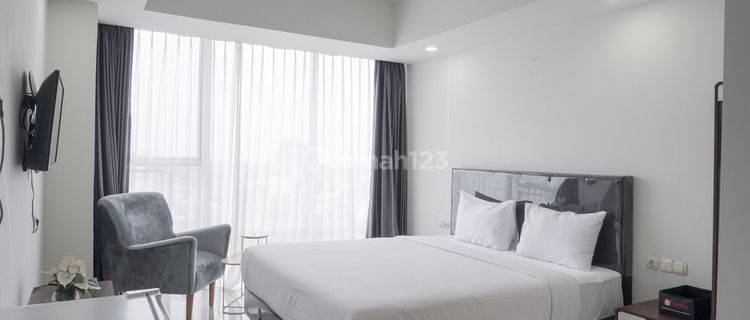 Studio 2br Furnished Apartemen Harco Mangga Besar By Travelio 1