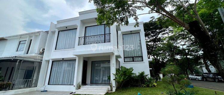 Rumah Brand New American Classic Hoek Kawasan Foresta Foglio Bsd 1