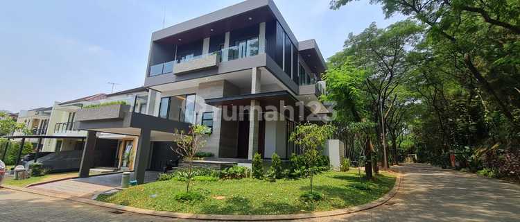 Rumah Mewah Brand New Hook Design Tropical Modern Green Cove Bsd 1