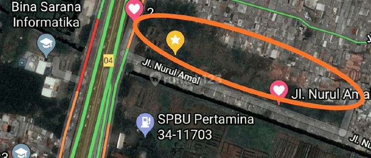 Tanah Strategis Harga Njop Samping Tol Cengkareng Jakarta Barat 1