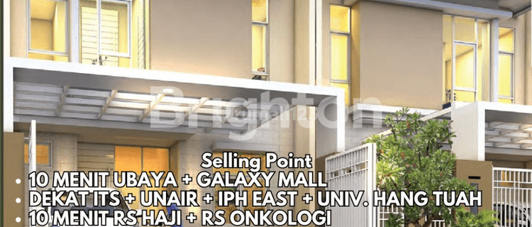 BANJIR PROMO RUMAH MEWAH 2 LANTAI GRIYA GALAXY SURABAYA TIMUR 1