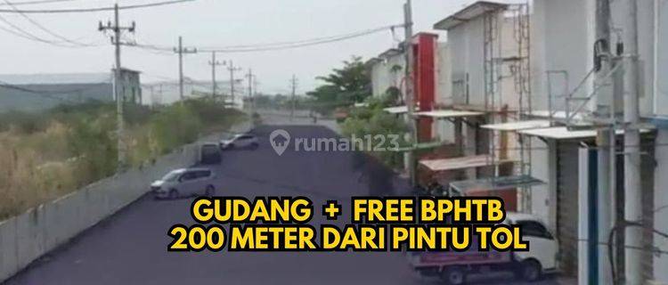 Gudang Besar Free Bphtb + 200 Meter Pintu Tol Gresik Prambanan 1