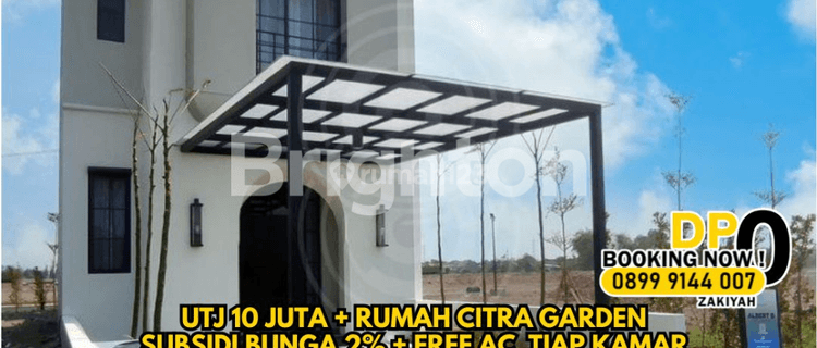 Booking 10JT Dp 0 Free Biaya2 Rumah Sidoarjo Kota By Citra Garden 1