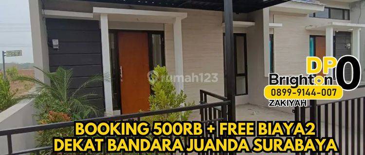 Bookinh 500RB Dp 0 Free Biaya Rumah Dekat Bandara Juanda Surabaya 1