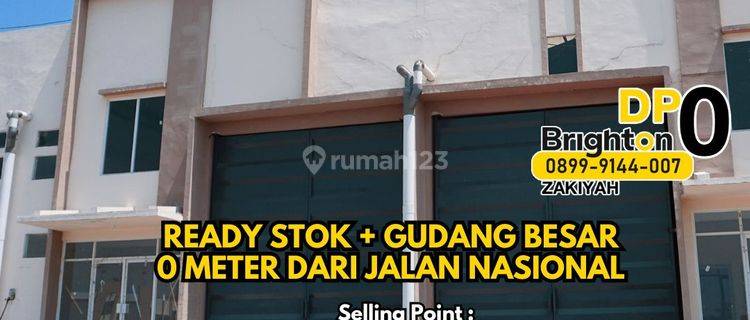 Langkah Dp 0 Gudang Ukuran Besar + Free Biaya2 Nol Jalan Sidoarjo 1