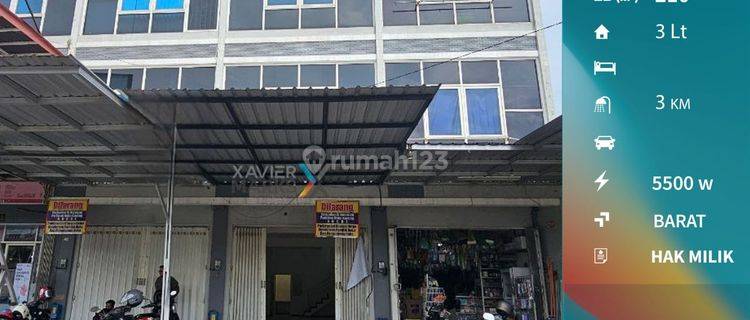 Ruko Kawasan Kampus di Jl Sigura-gura Malang 1