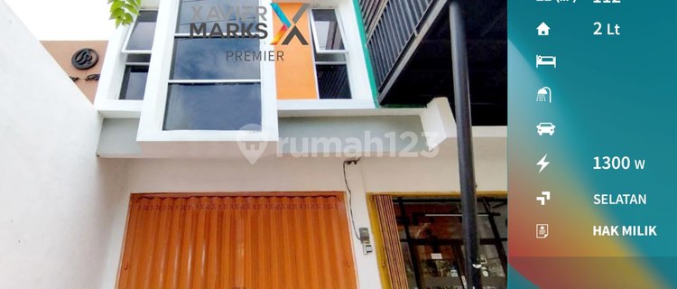 Ruko 2 Lantai Poros Jalan Kalpataru Malang Kawasan Kampus 1