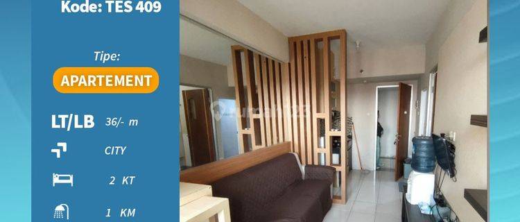 Apartement Puncak Kertajaya 2 BR Semi Furnished Bagus Tes 409 1