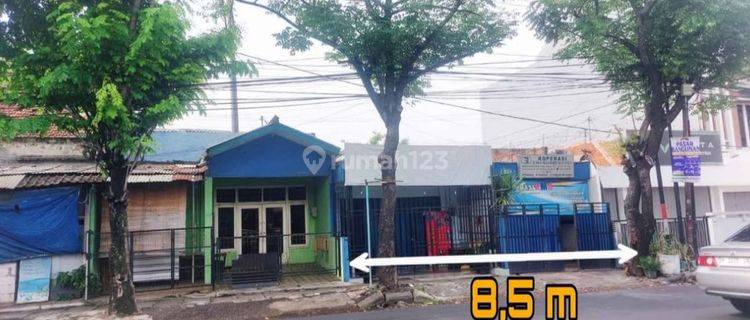 RUMAH TANAH PINGGIR JL MAJAPAHIT RAYA JUAL SUPER MURAH BAWAH NJOP 1